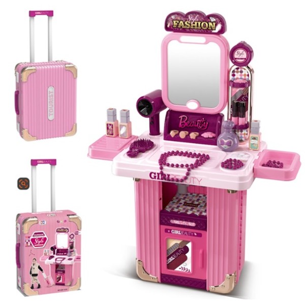 XC Toys Beauty Fashion Trolley Case Playset - 008-103A