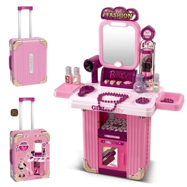XC Toys Beauty Fashion Trolley Case Playset - 008-103A