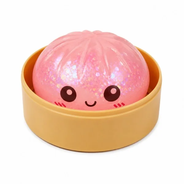 Squishy - Glow in the Dark Bun Squishy Toy - Assorted 1Piece - 8715-T