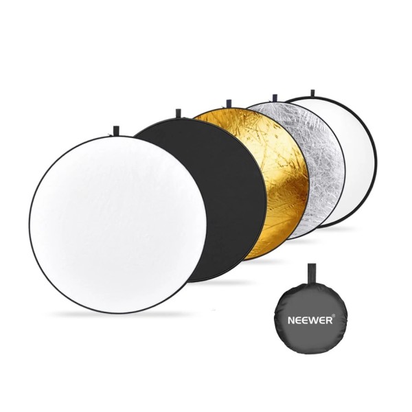 Neewer 5-in-1 Collapsible Light Reflector - 10000076