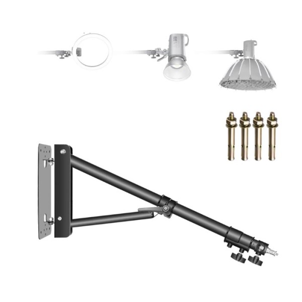 Neewer 130cm Wall Mounting Triangle Boom Arm - 10092981