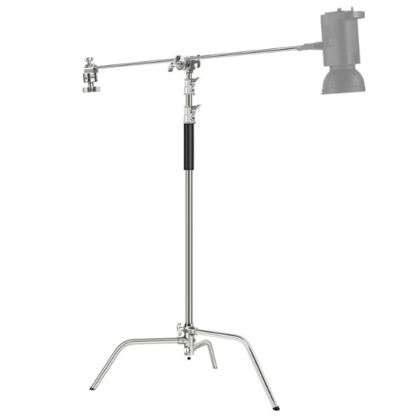 Neewer SC320 320cm Stainless Steel C Stand with Boom Arm - 10103338