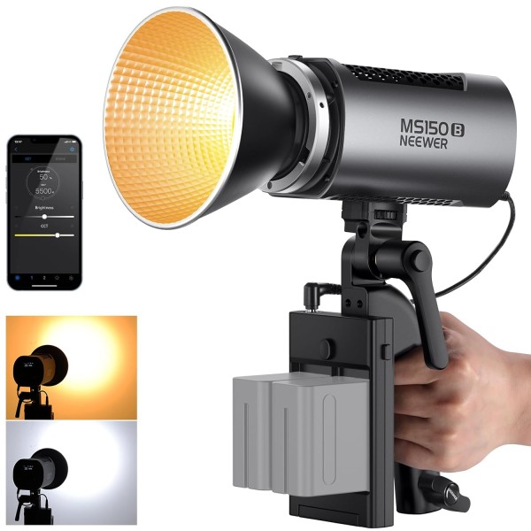 Neewer MS150B Mini Bi-Color LED Video Light (UK) - 10105166