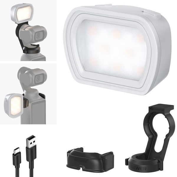 Neewer Basics M21 Magnetic Auxiliary Light for DJI OSMO Pocket 3 - 10105786