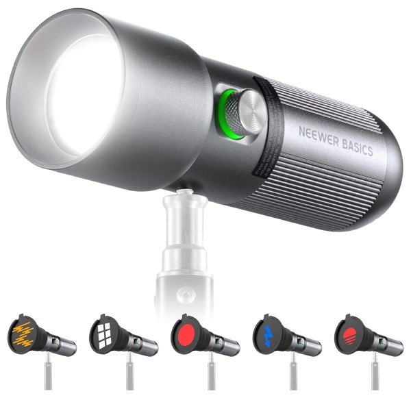 Neewer BASICS FL10 10Watts, Portable Photography Flashlight - 10106178