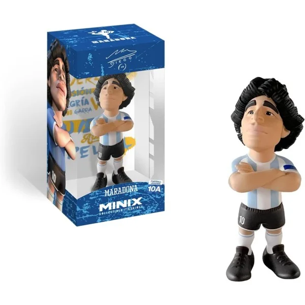 Minix Football Stars Diego Maradona Collectible Figurine - 10257-TT