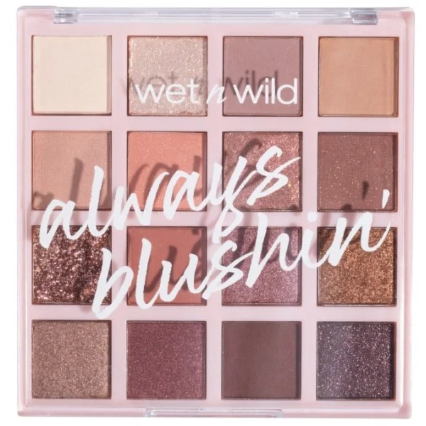 WET N WILD Always Blushin 16-Pan Shadow Palette