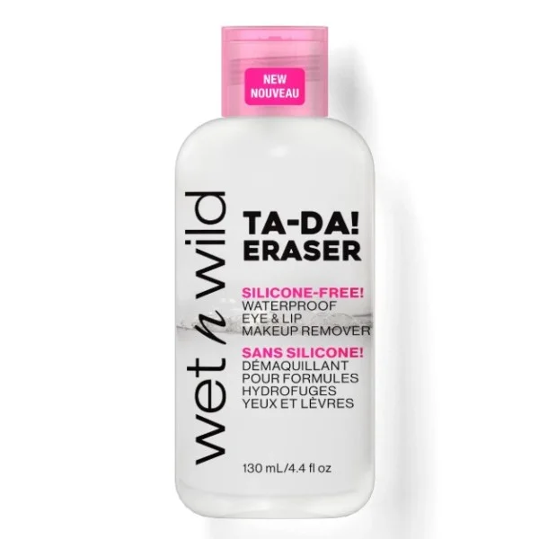 WET N WILD Ta-Da! Eraser Silicone-Free Waterproof Eye and Lip Makeup Remover - 130 ml
