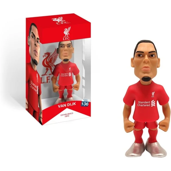Minix Football Stars Virgil Van Dijk Collectible Figurine &ndash; Liverpool - 11285-T