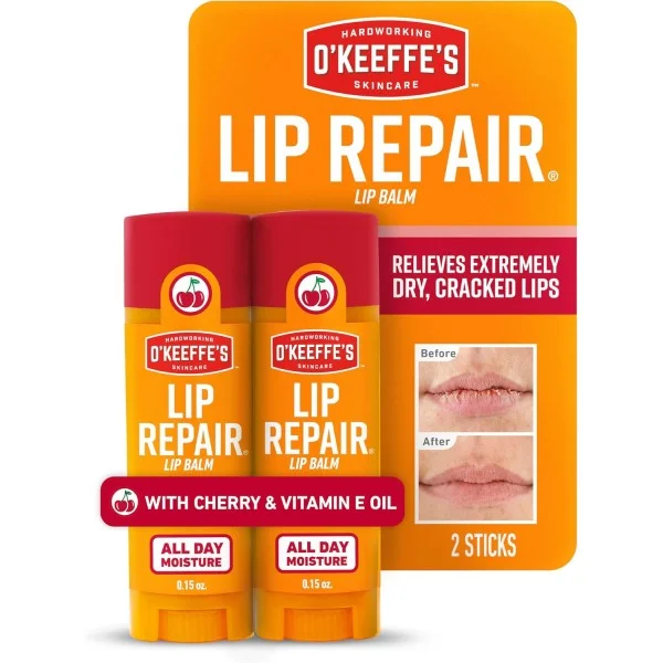 O'Keeffe's Lip Repair Cherry (Set of 2pcs)