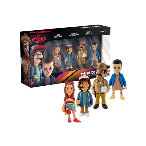 Minix TV Series - Stranger Things Pack of 4 - 12688-T