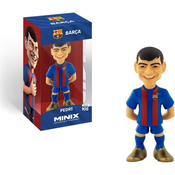 Minix Collectibles FC Barcelona Pedri Figurine - 13074-T
