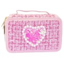 Girabrilla Astuccio Tweed Pencil Case - 19086-T