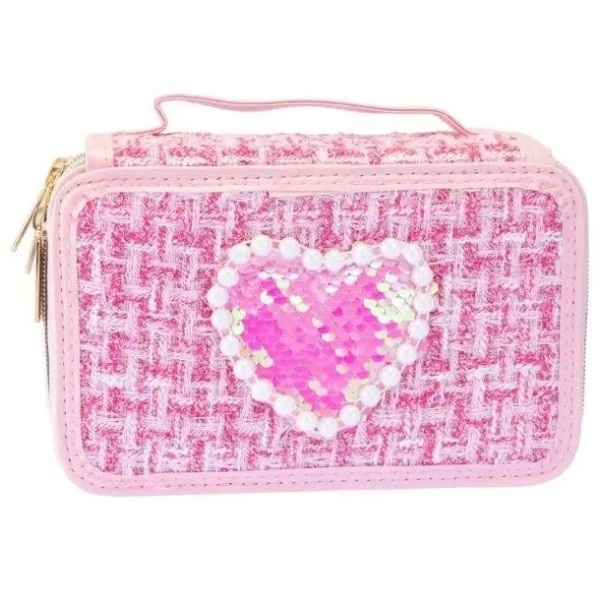 Girabrilla Astuccio Tweed Pencil Case - 19086-T