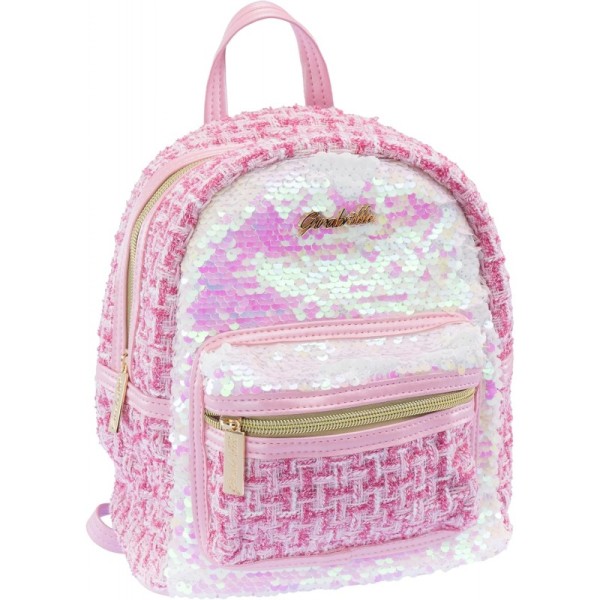 Girabrilla Tweed Backpack - 19146-T