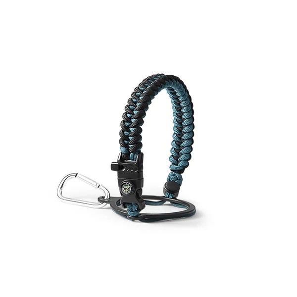 Buzio Paracord Carrier Strap Cord-Fits Wide Mouth Bottle, Indigo Crush - 2008685