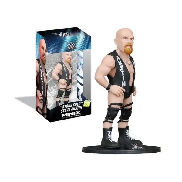 Minix WWE Stone Cold Steve Austin - Figure Minix 12cm - 20485-T