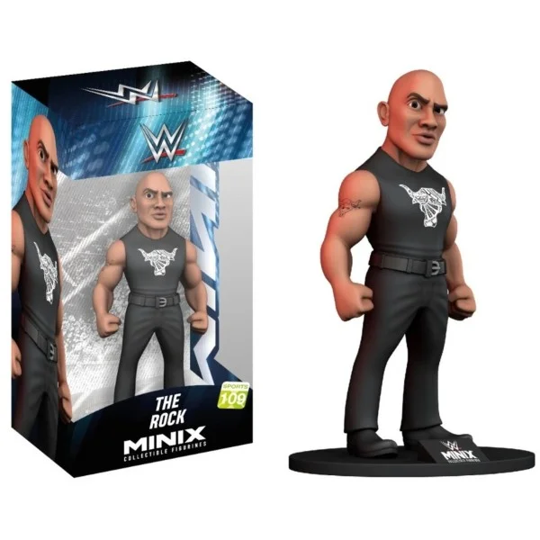 Minix WWE The Rock 4.5" Figure - 20492-T