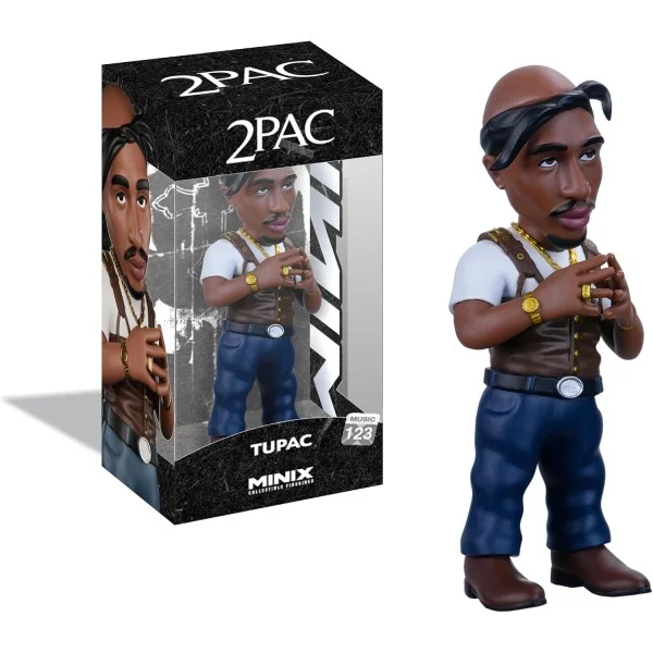 Minix Tupac - New York Times 1996 - Collectible Figure 12cm - 22038-T