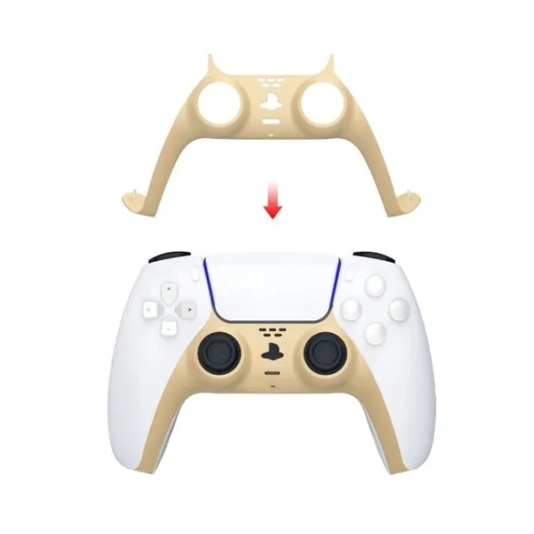 Dobe Decoration Accessory for Ps5 Controller - Golden