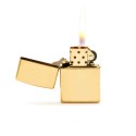 Reg Brass Gold Zippo Lighter ZP 254