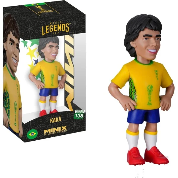 Minix World Cup of Legends #138 - Brazil - Kaká - Collectible Figure 12cm - 25961-T