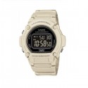CASIO Standard Digital Watch, Beige - W-219HC-8BVDF