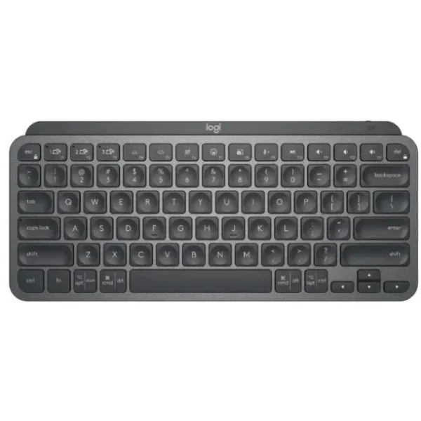 Logitech MX Keys Mini Bluetooth Illuminated Keyboard, English/Arabic - Graphite