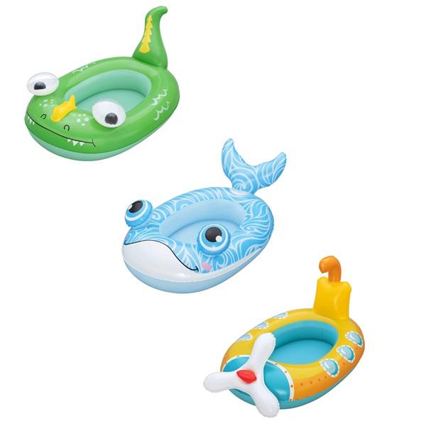 Bestway Buoy Buddy Baby Boat, Assorted 1Piece, 1.05m x 65cm - 34213
