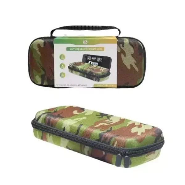 Travel Carry Bag For Steam Deck Game Console - Green