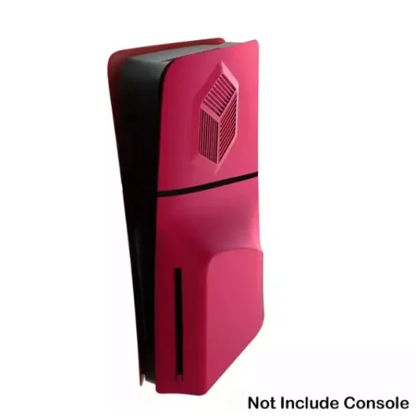 Replacement Faceplate for Sony PlayStation 5 Slim Disc Edition - Red