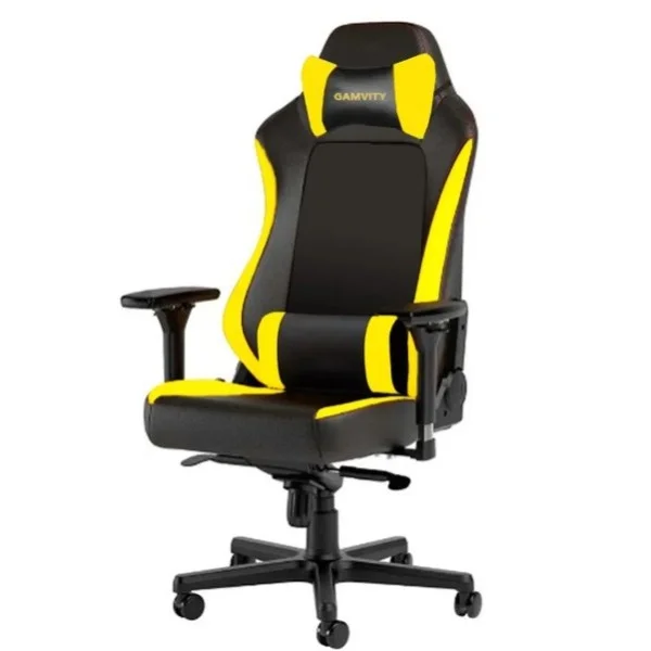 Gamvity Hero Series Gaming Chair - Black/Yellow