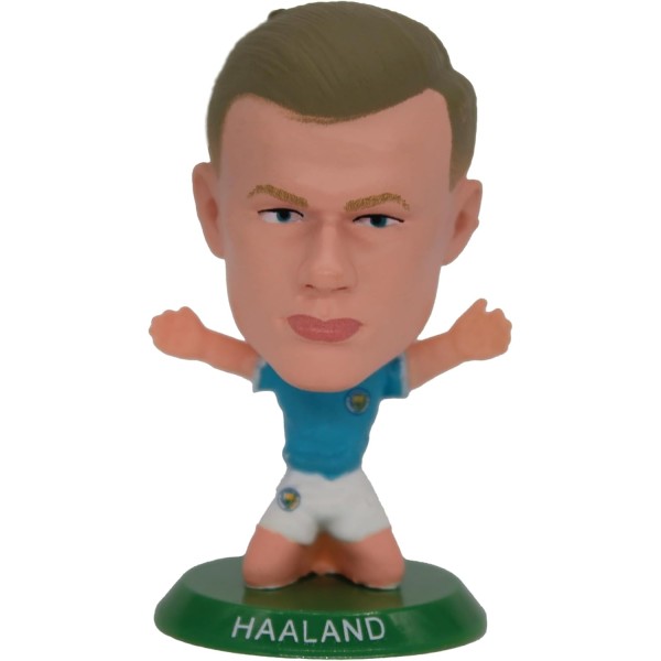 SoccerStarz - Man City Erling Haaland - Home Kit (Classic Kit) - 405750-T