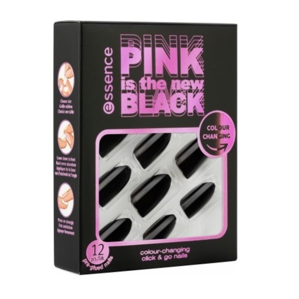 Essence Pink Is The New Black Colour Changing Clic
