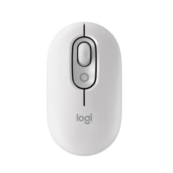 Logitech Pop Mouse With Emoji - Off White