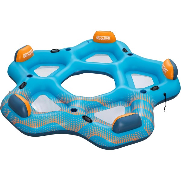 Bestway Hydro Force Day Drifter 5-Person Inflatable Party Island 3m x 2.87m - 43842