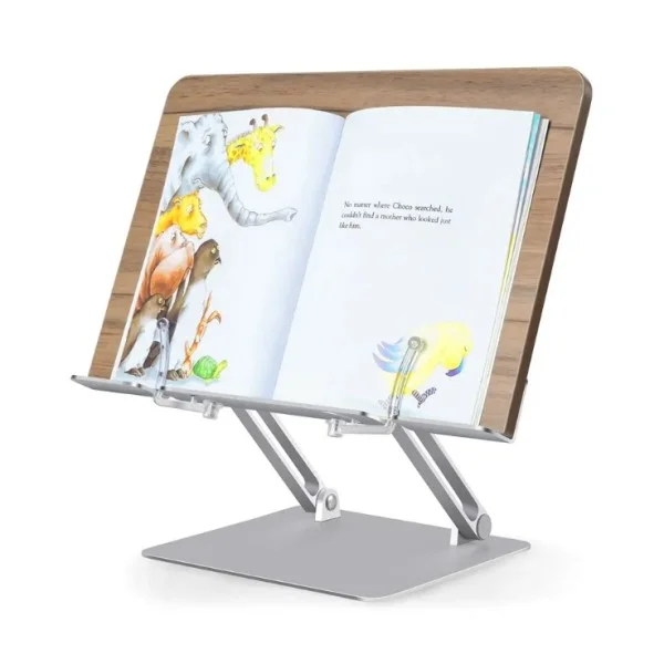 Gamvity Foldable & Portable Adjustable Acrylic Book & Laptop Stand - 43891