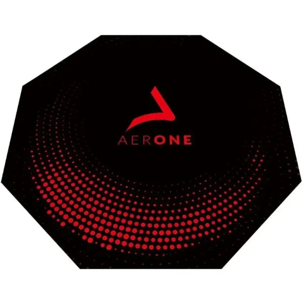 Aerone Red Dot Gaming Floor Mat