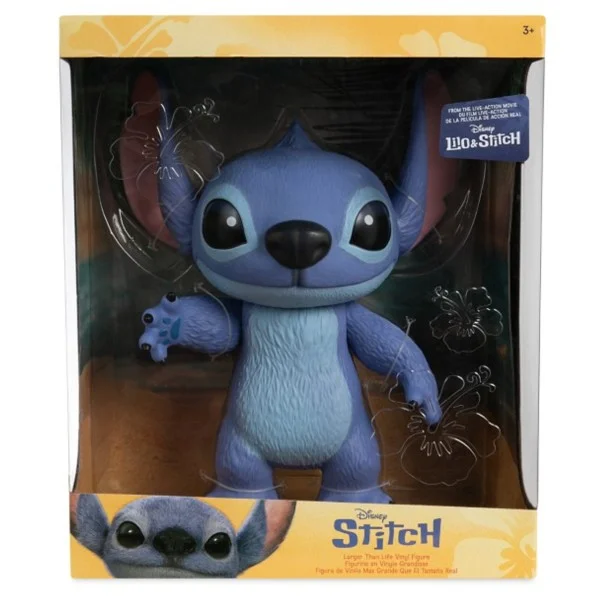 Disney Stitch Live-Action Larger Than Life Vinyl Figure - 46113-T