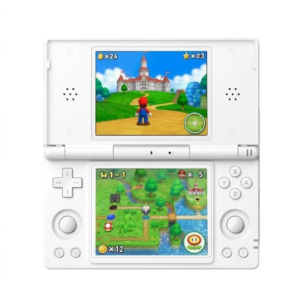 Anbernic RG DS Clamshell Handheld Console128GB - Polar White 