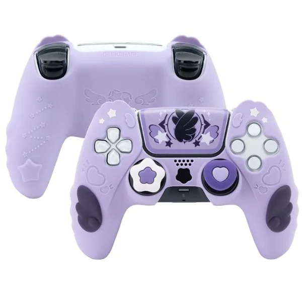 GeekShare Star Wings Silicone Controller Skin - Purple
