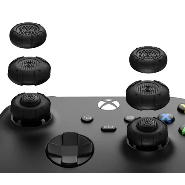 GeekShare Xbox Controller Joystick Caps, 3 Pairs of Silicone Protective Covers - Black