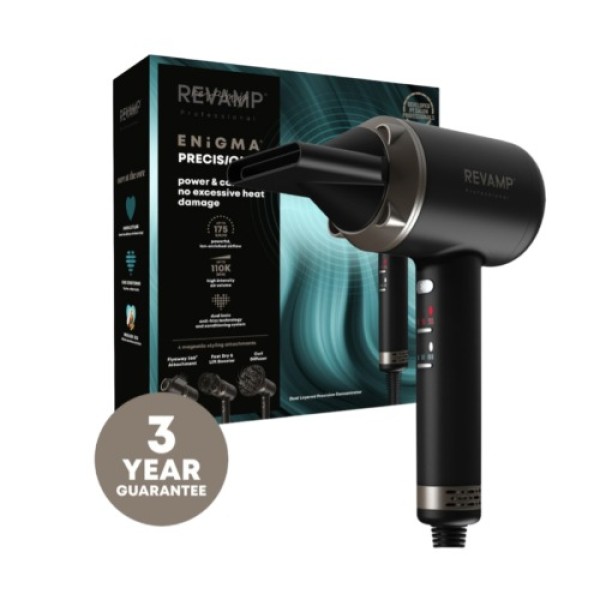 Revamp - Enigma Precision Power Plus Hair Dryer - DR-7000-GB