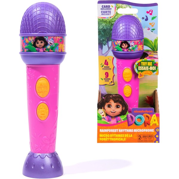 Dora the Explorer Mirophone (ENG/FRE) - 6071801-T