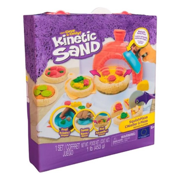 Kinetic Sand Squishpizza - 6072551-T