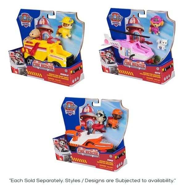 Paw Patrol Fire Rescue Large Vehicle Assorted, 1-Piece - 6072699-T