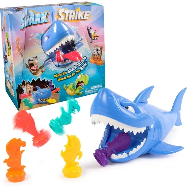 Shark Strike Chomping Bowling Game - 6072726-T