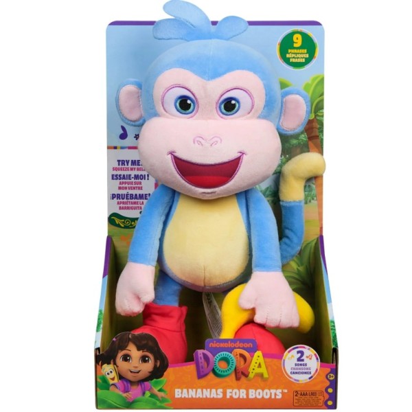 Dora the Explorer Boots Feature Plush 13" (EN) - 6072733-T
