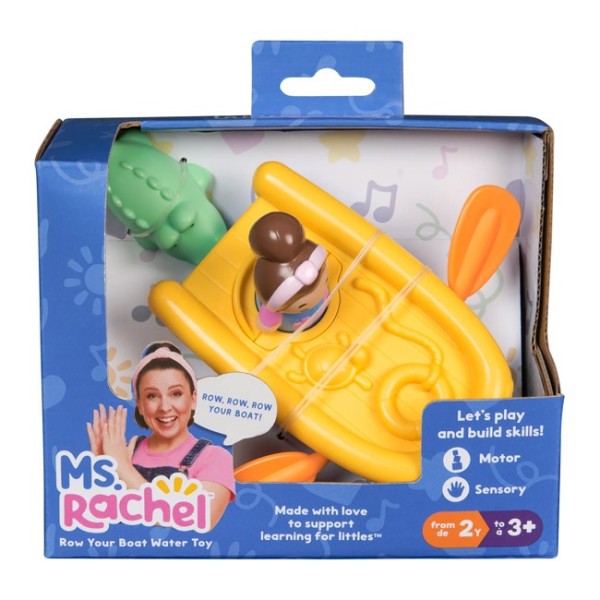 Ms. Rachel Row Your Boat Bath Toy - 6073429-T