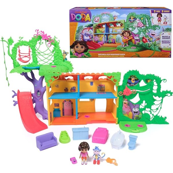 Dora the Explorer Casita Playset w/Sounds - 6073669-T